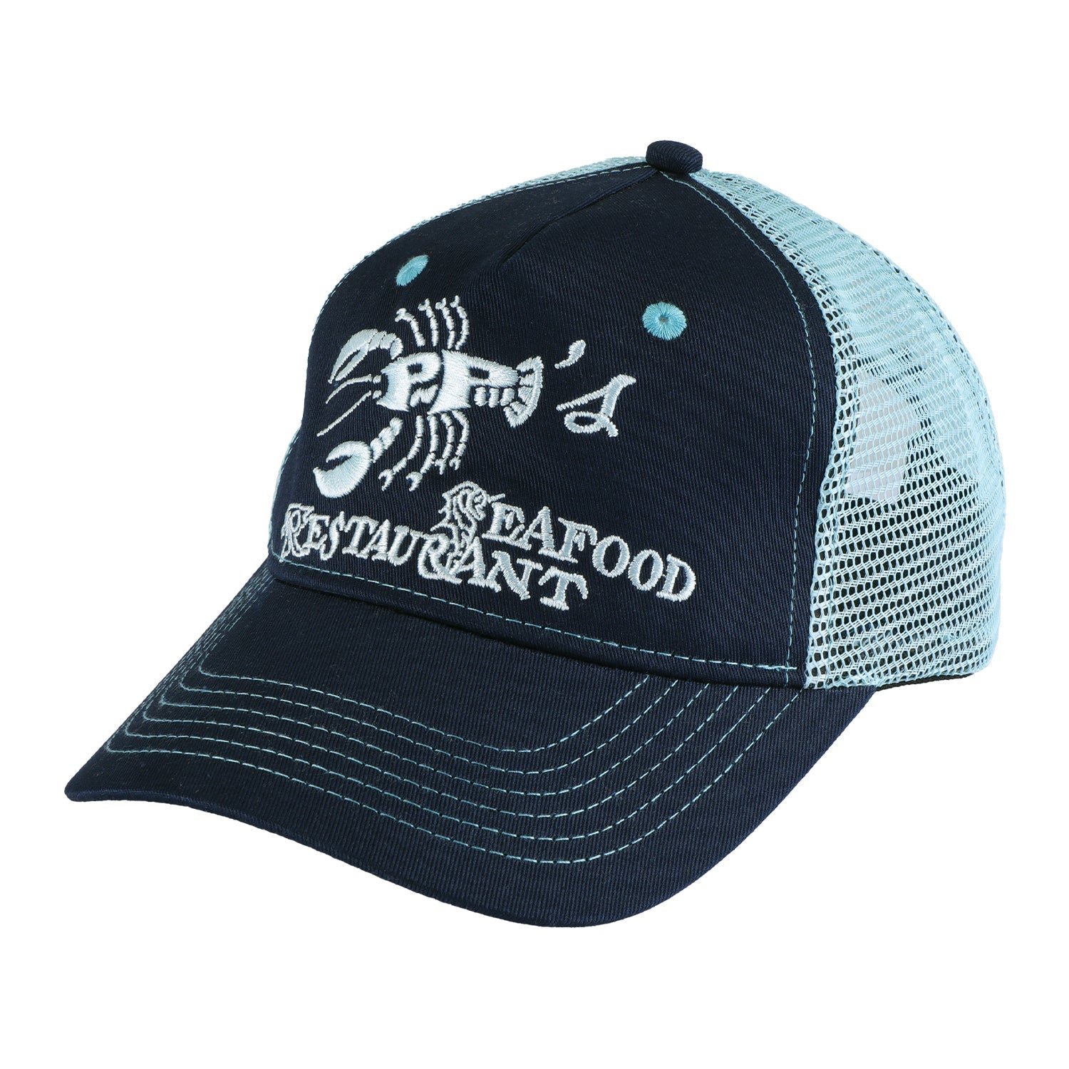 Passport Seafood Staff Packers Trucker Cap