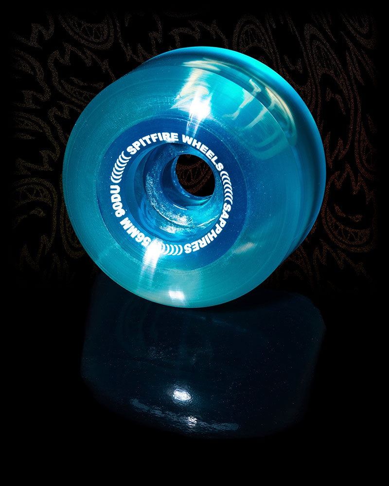 Spitfire Sapphire Radial Skate Wheels - Blue