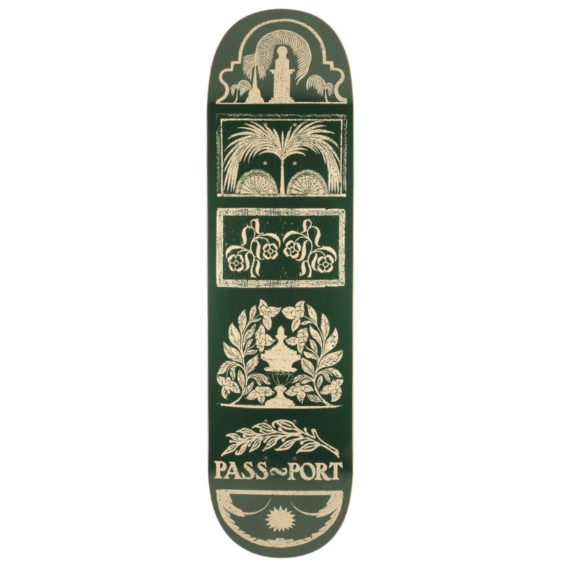 Passport Rubbings Series Front Yard Skate Deck