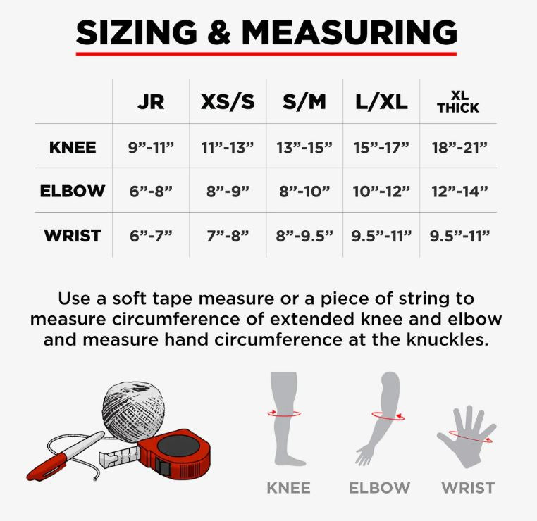 187 Six Pack Junior Skate Pads - Staab Purple