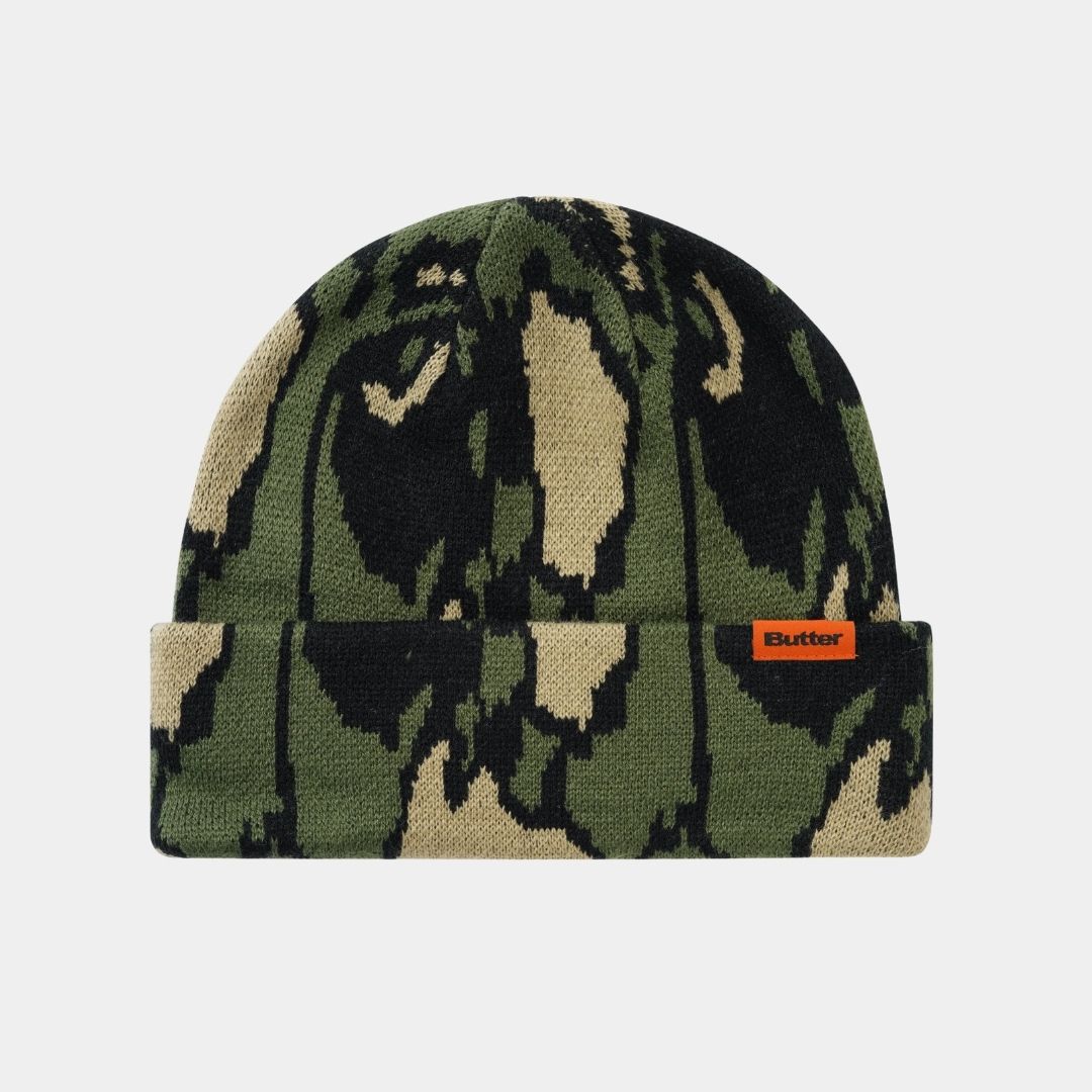Butter Goods Wipeout Camo Beanie