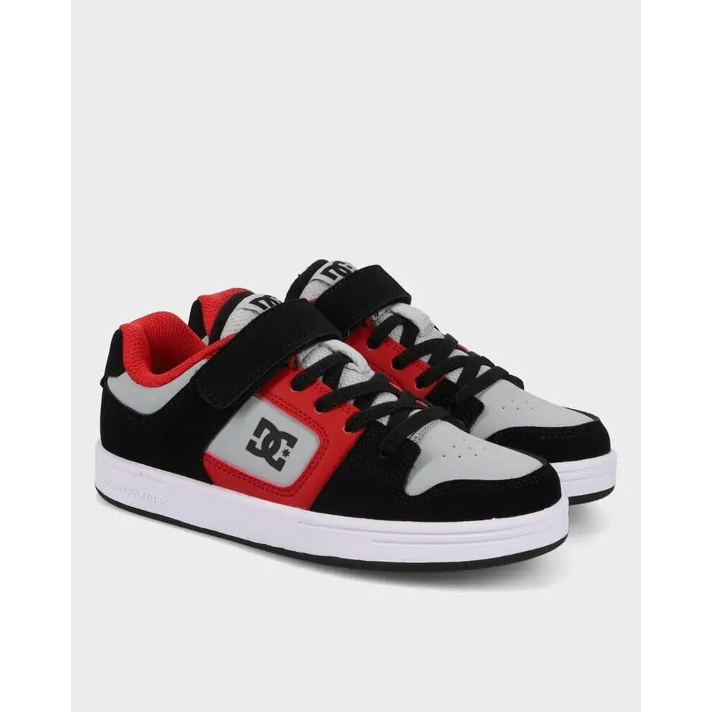 DC Manteca 4 V Skate Shoes - Black / Grey / Red