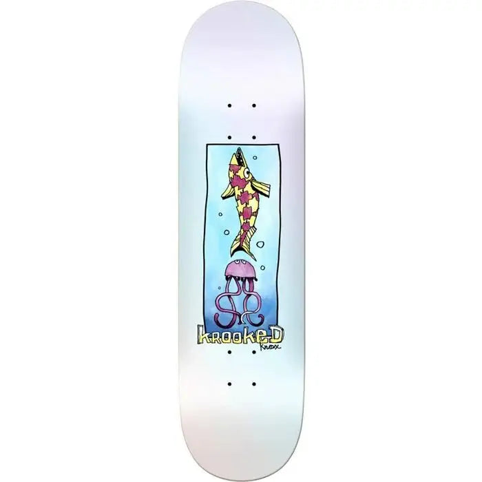 Krooked Tom Knox Ocean Animals Skate Deck
