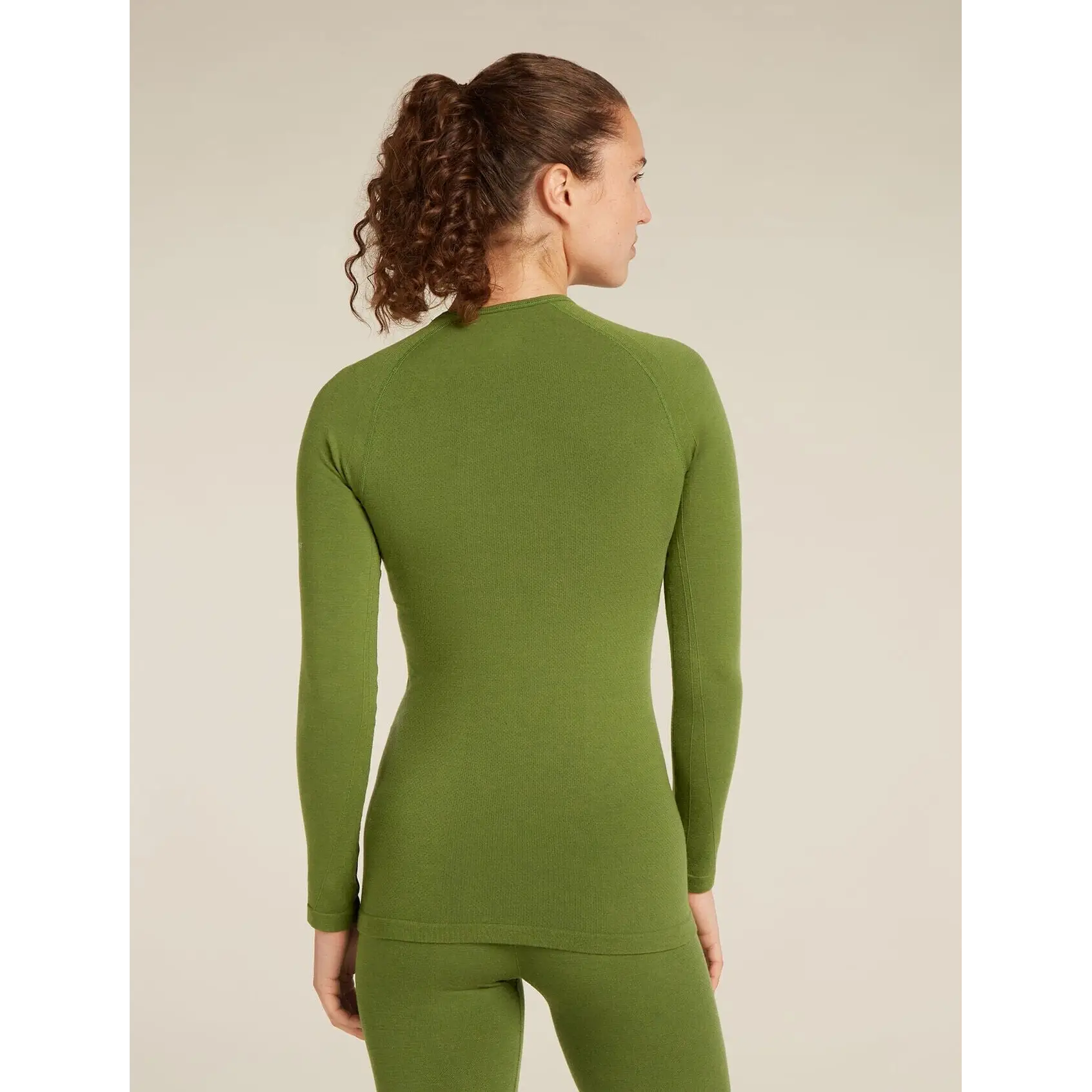 Icebreaker Womens Merino Blend 260 ZoneKnit Seamless Long Sleeve Crewe