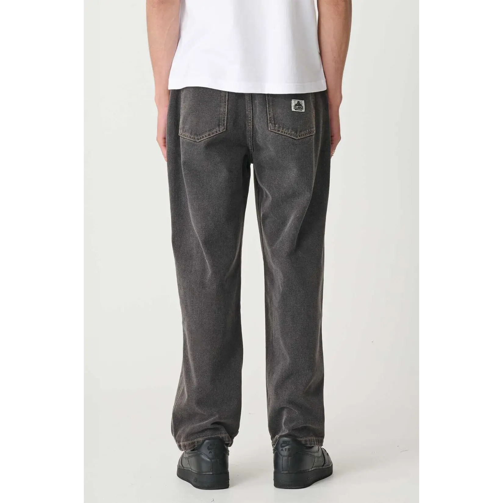 X-Large 91 Bull Denim Pants - Washed Black