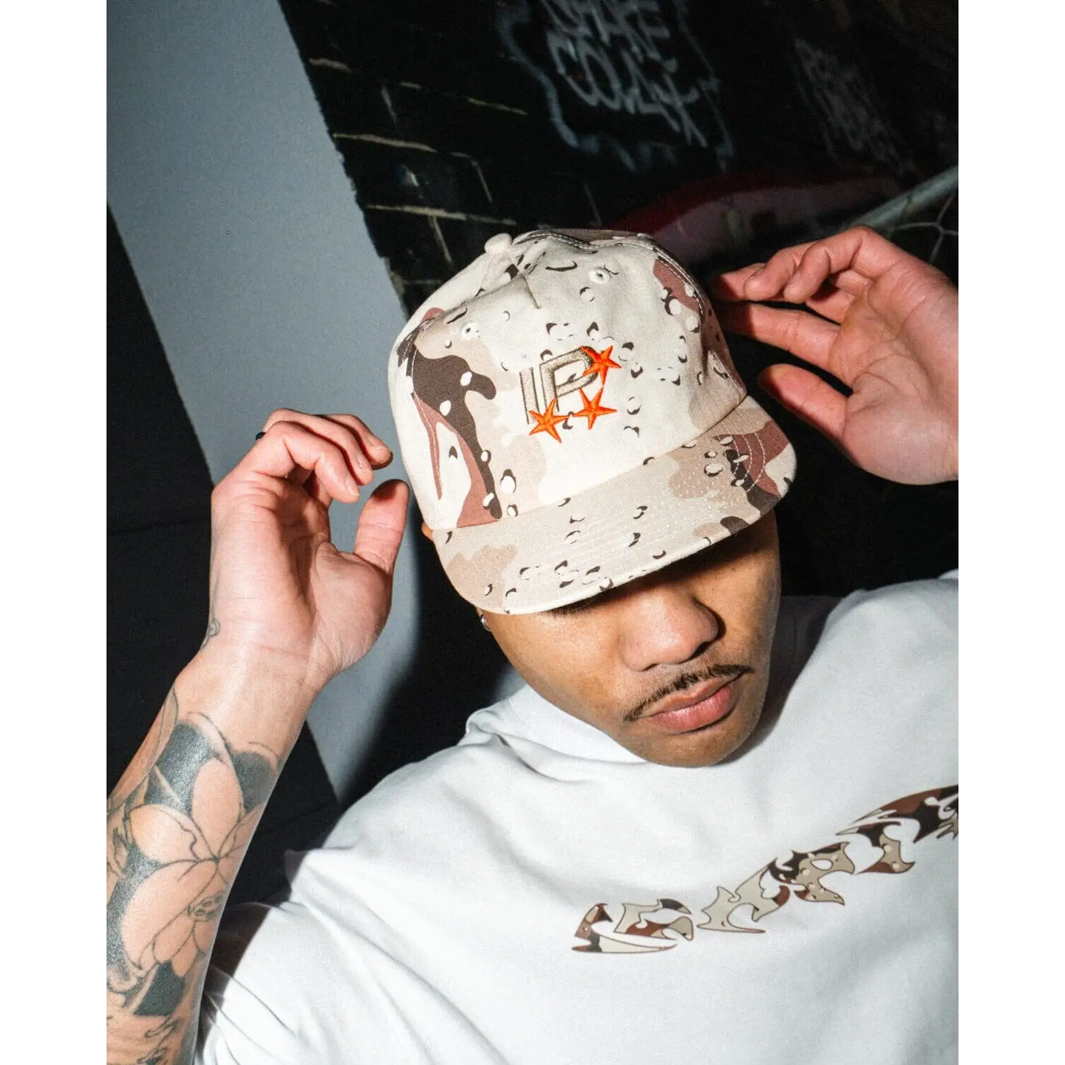 ICHPIG Capital Snapback Hat - Desert