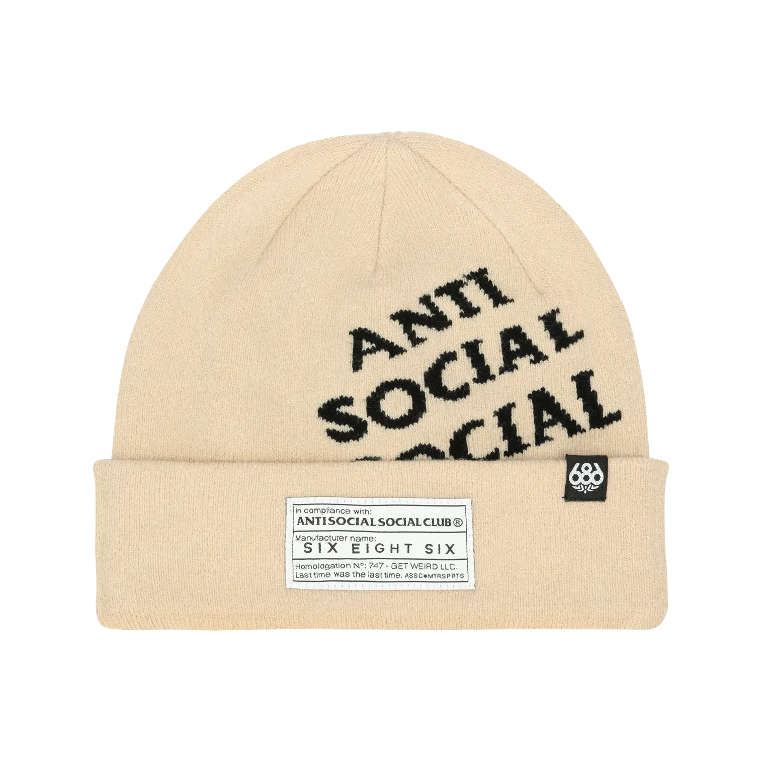 686 ASSC Club Beanie - ASSC Limestone