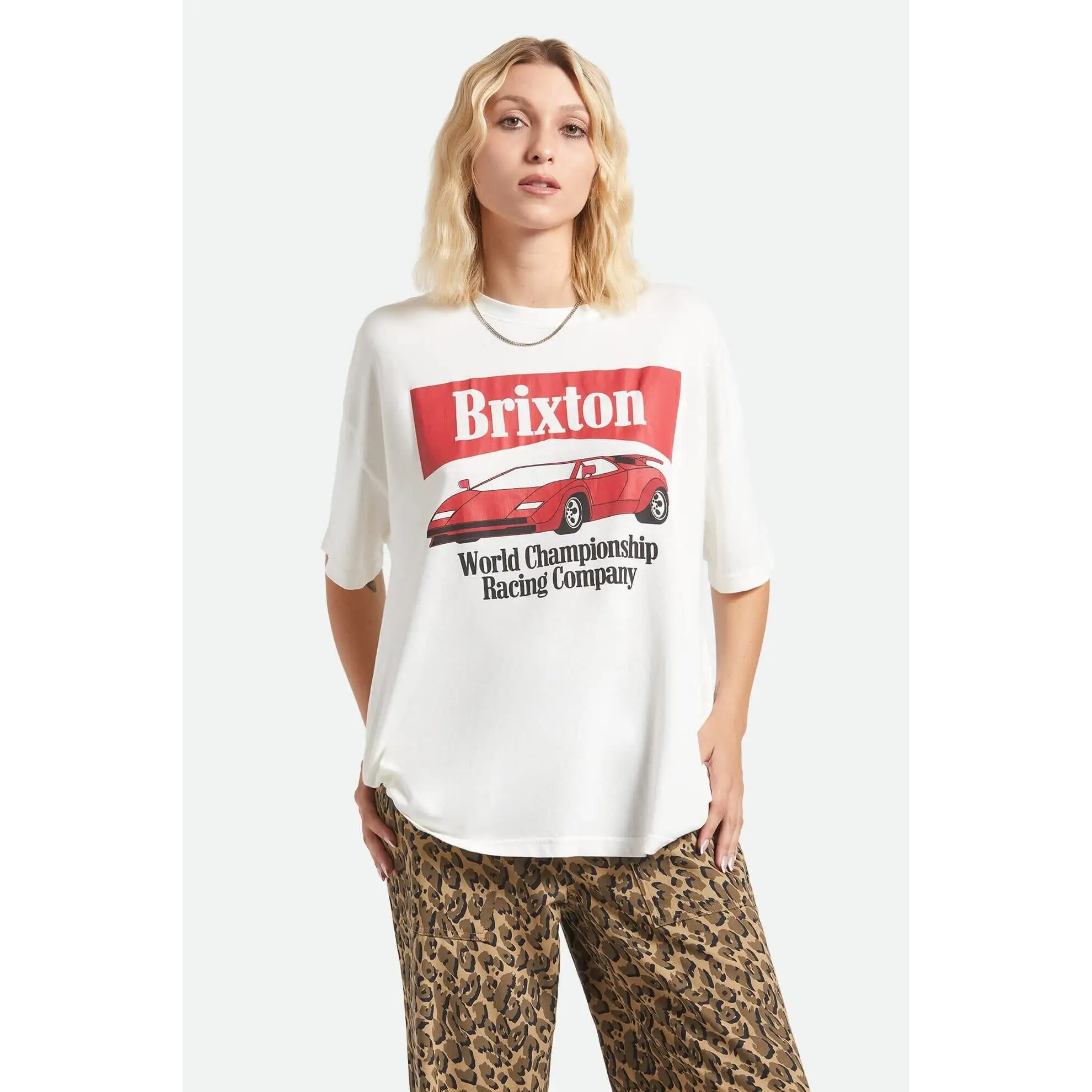 Brixton World Champion Oversized Boyfriend T-Shirt