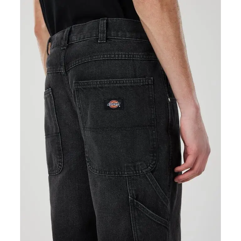 Dickies Garyville Jeans - Black Wash Faded