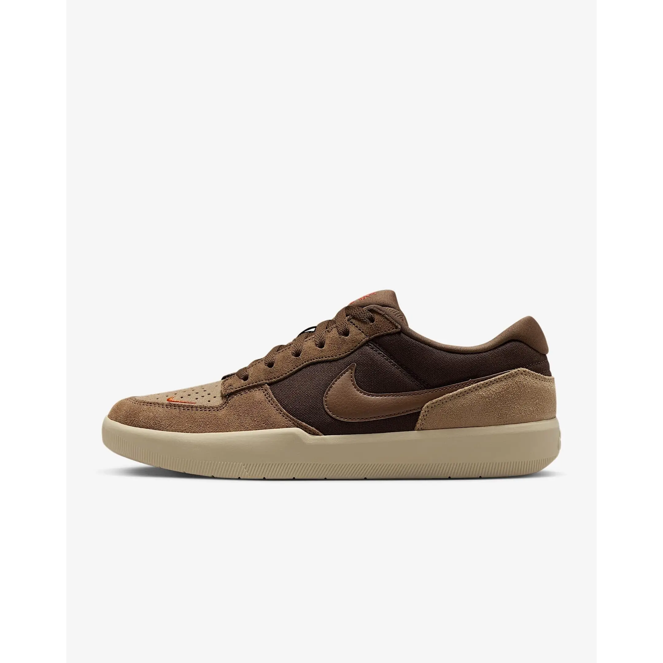 Nike SB Force 58 Shoes - Baroque Brown / Parachute Beige / Desert Khaki / Mosswood Brown