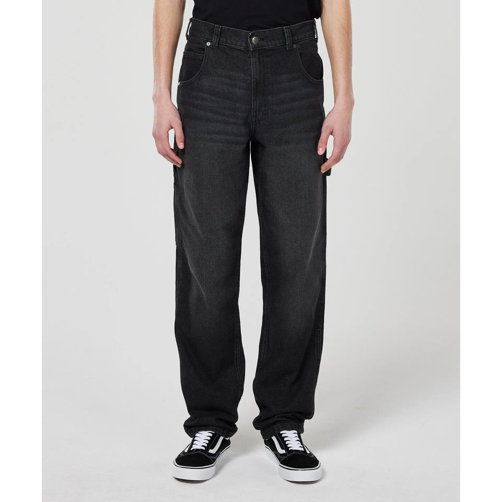 Dickies Garyville Jeans - Black Wash Faded