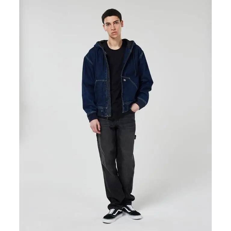 Dickies Garyville Jeans - Black Wash Faded