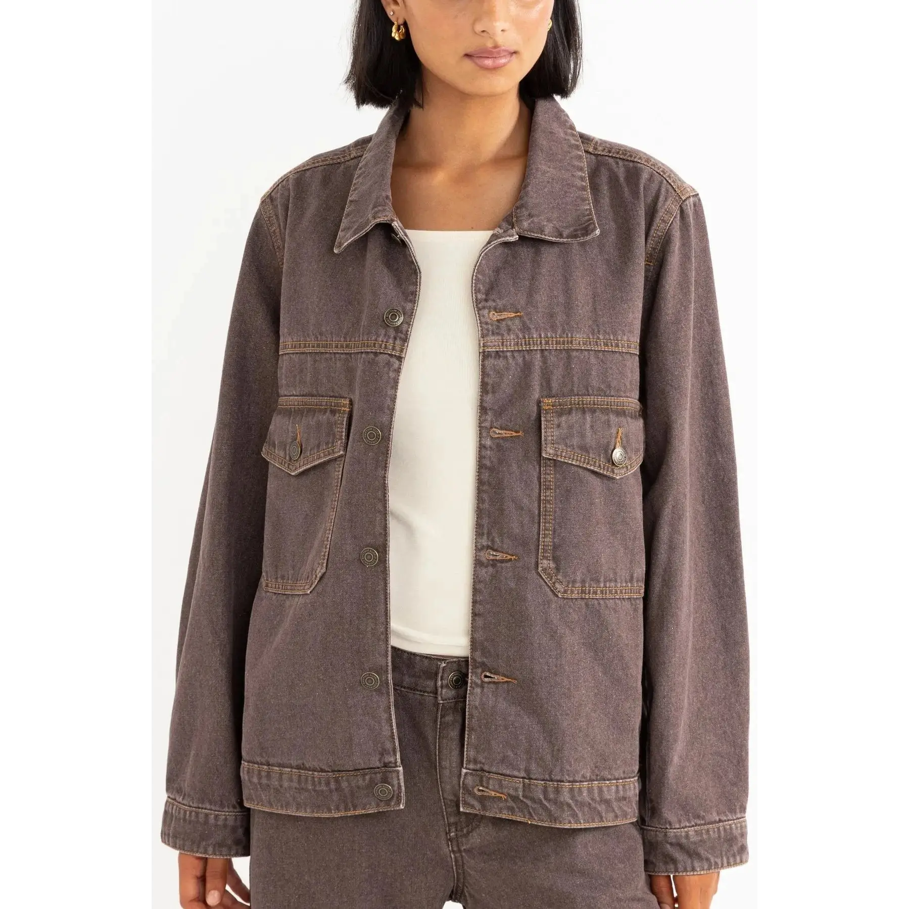 Rhythm Demi Oversized Denim Jacket 