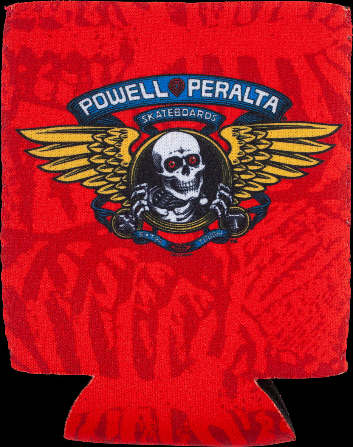 Powell Peralta Winged  Ripper Red Koozie