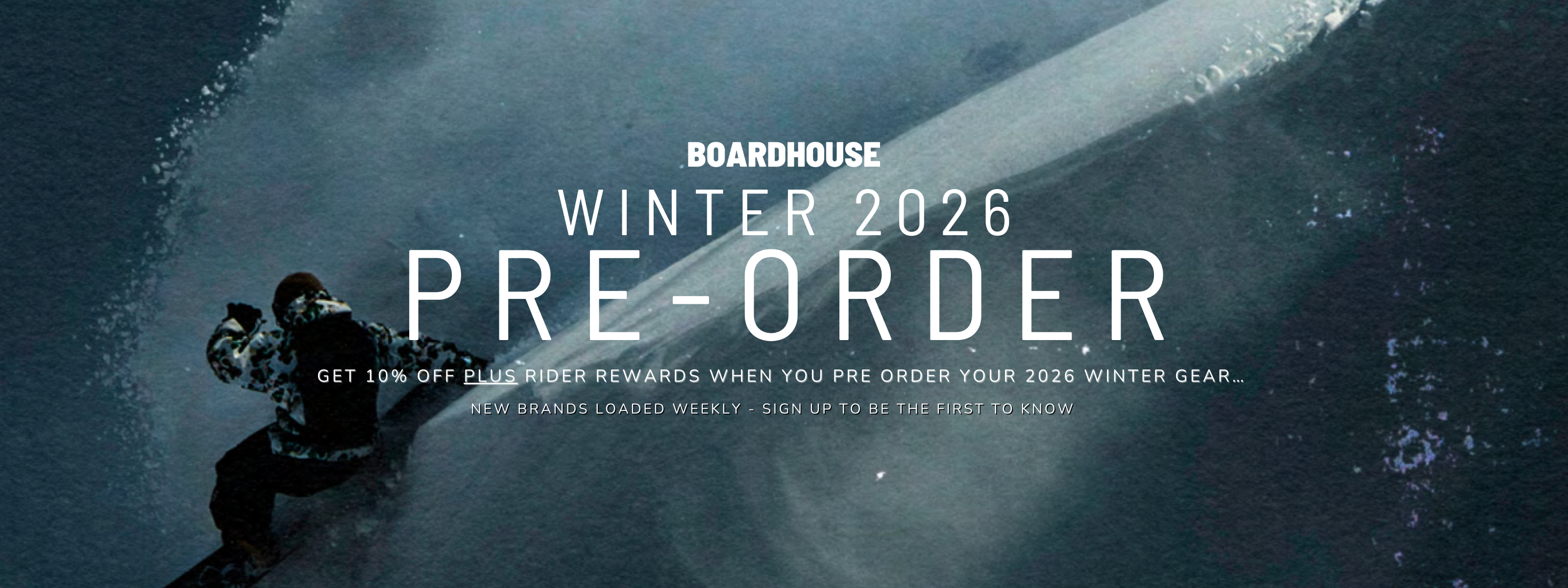 Winter 2026 Pre-order