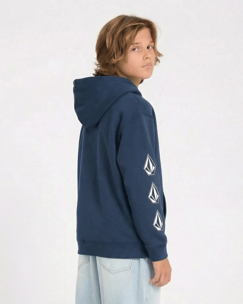 Volcom Youth Iconic Stone Gid Zip Hoodie
