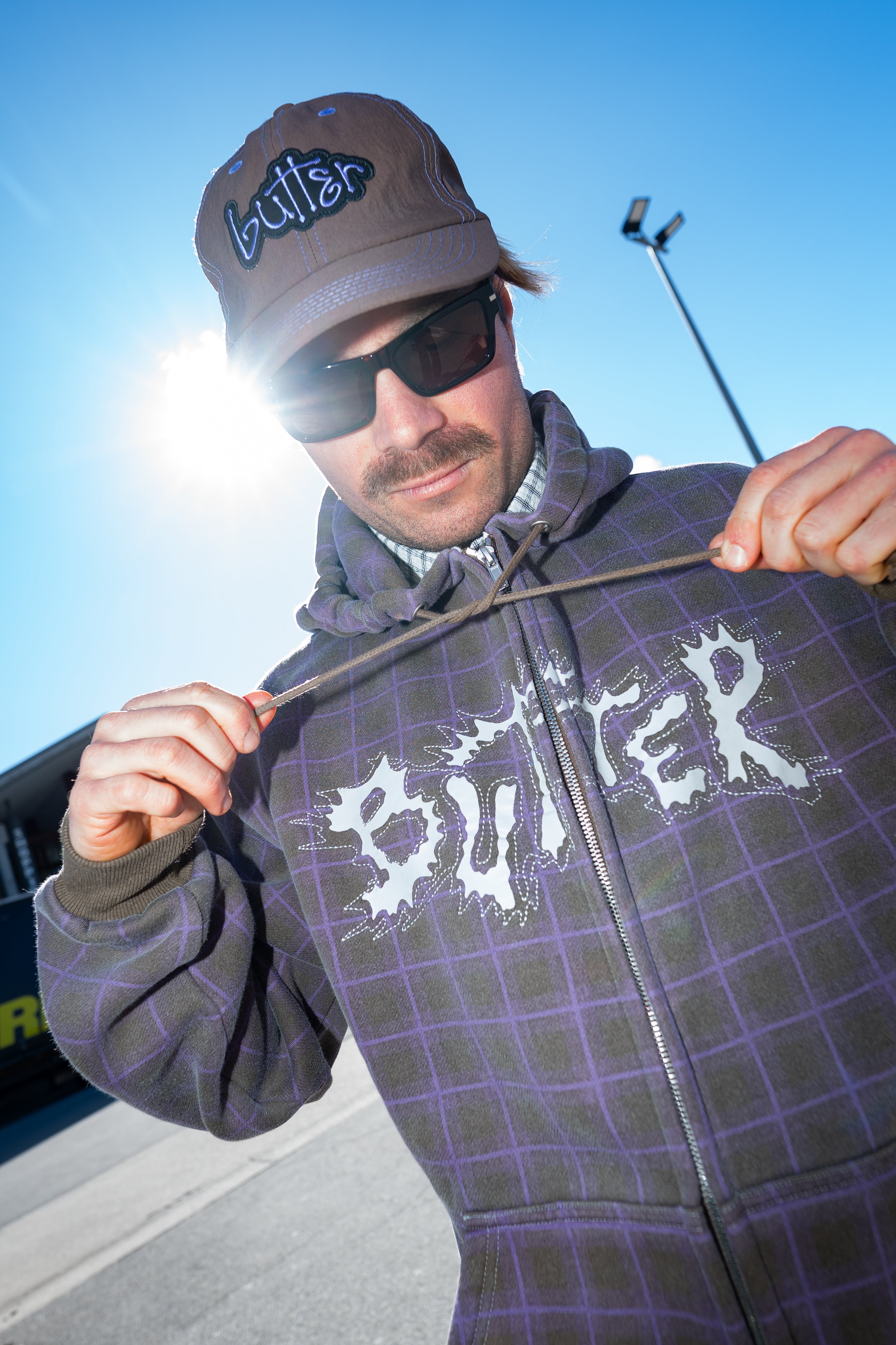 Butter Goods Eruption Zip-Thur Hood