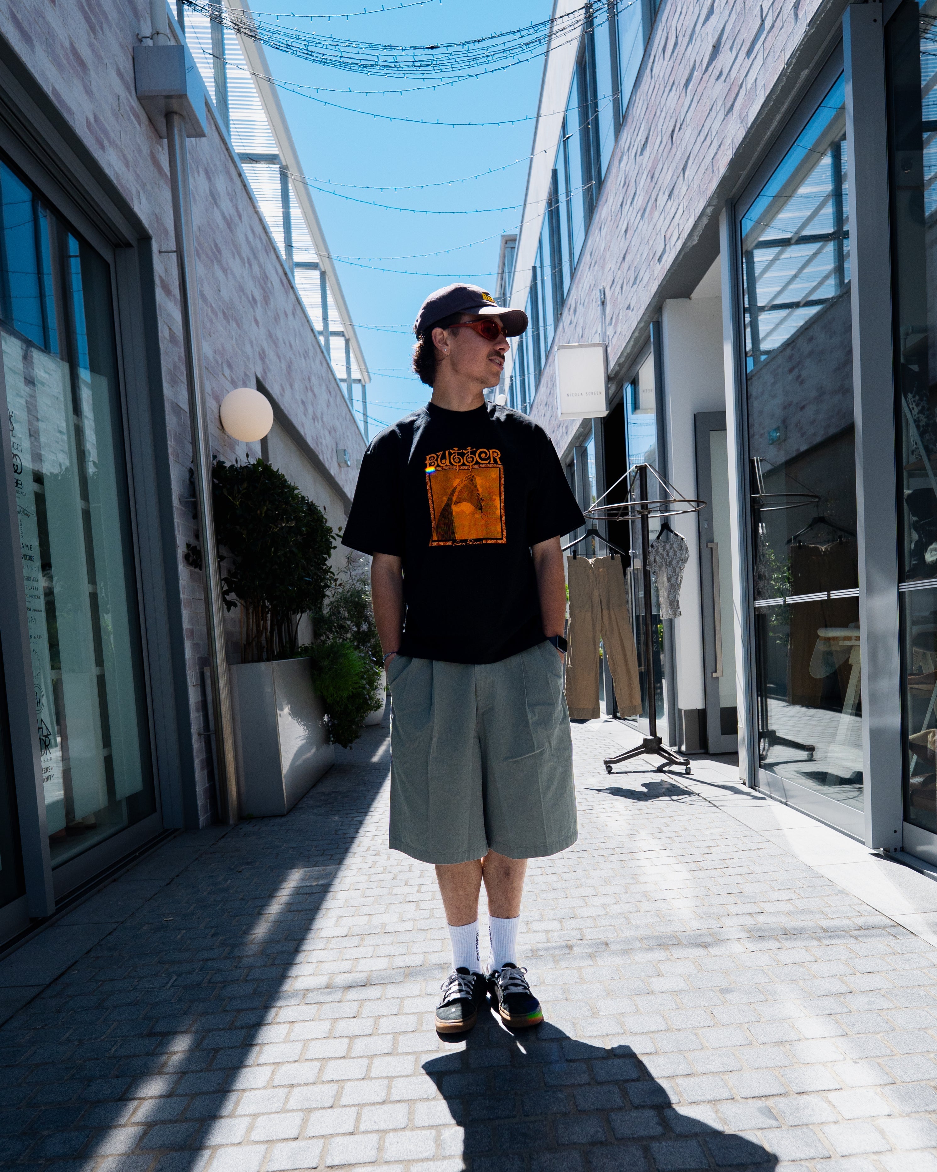 Butter Pleated Shorts