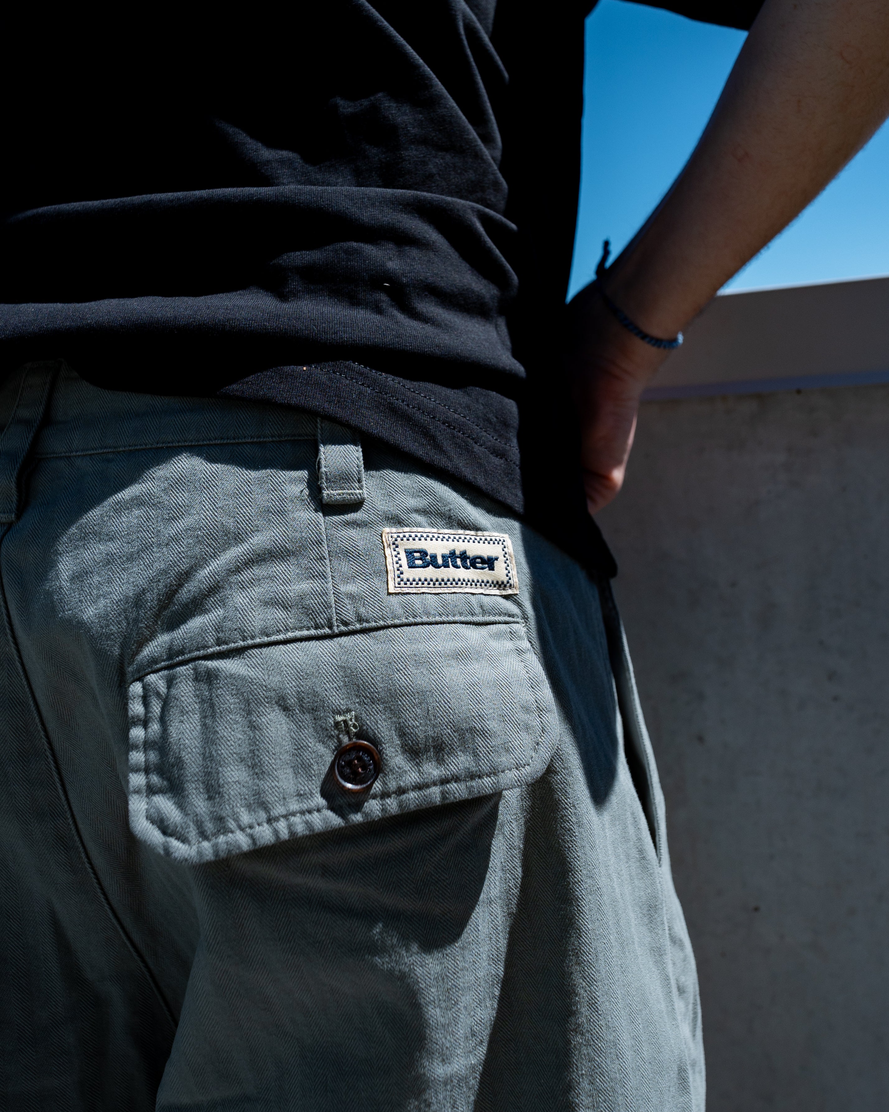 Butter Pleated Shorts