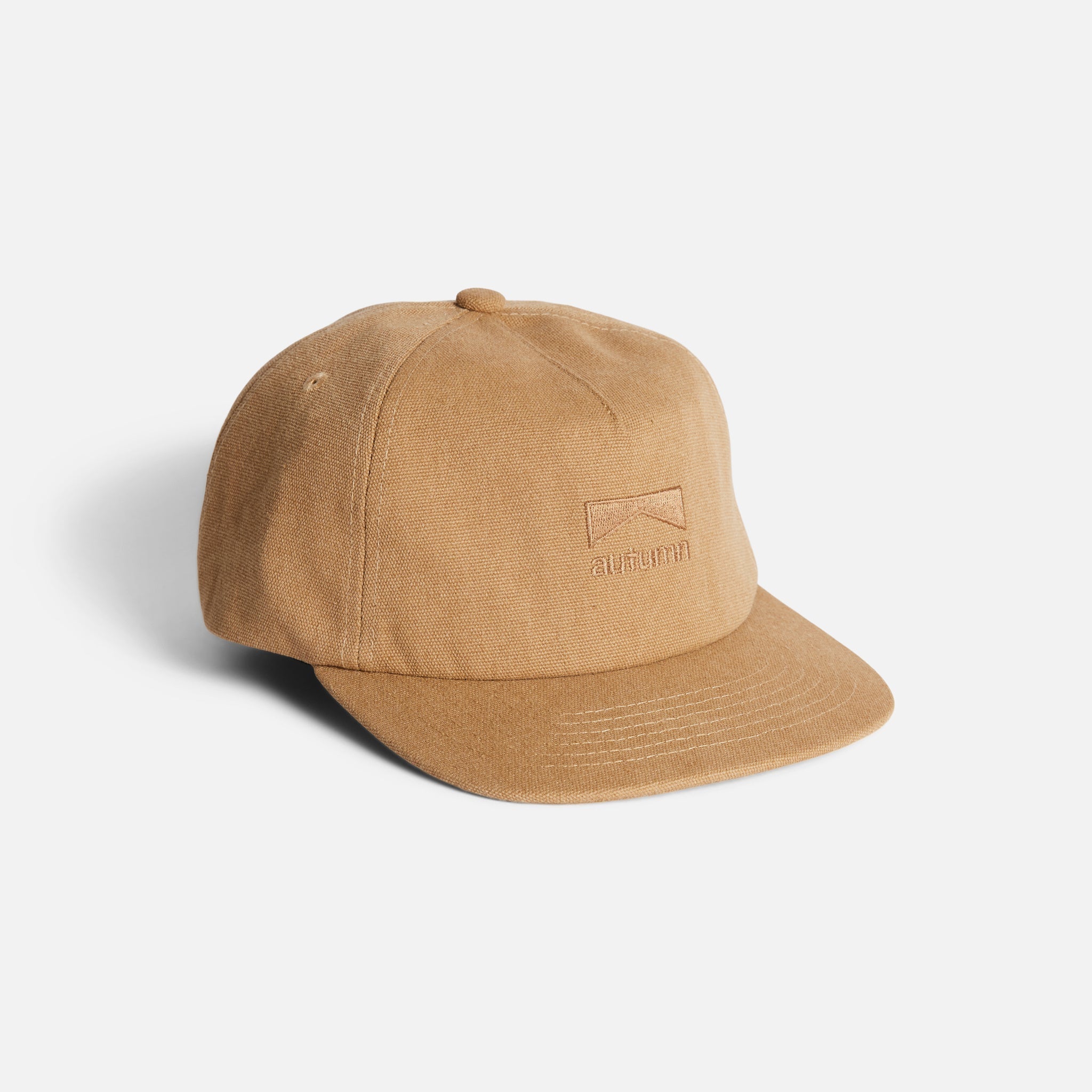Autumn Washed Canvas Strapback Cap