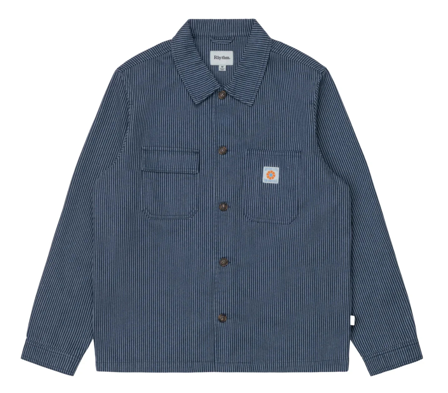 Rhythm Hickory Stripe Work Shirt
