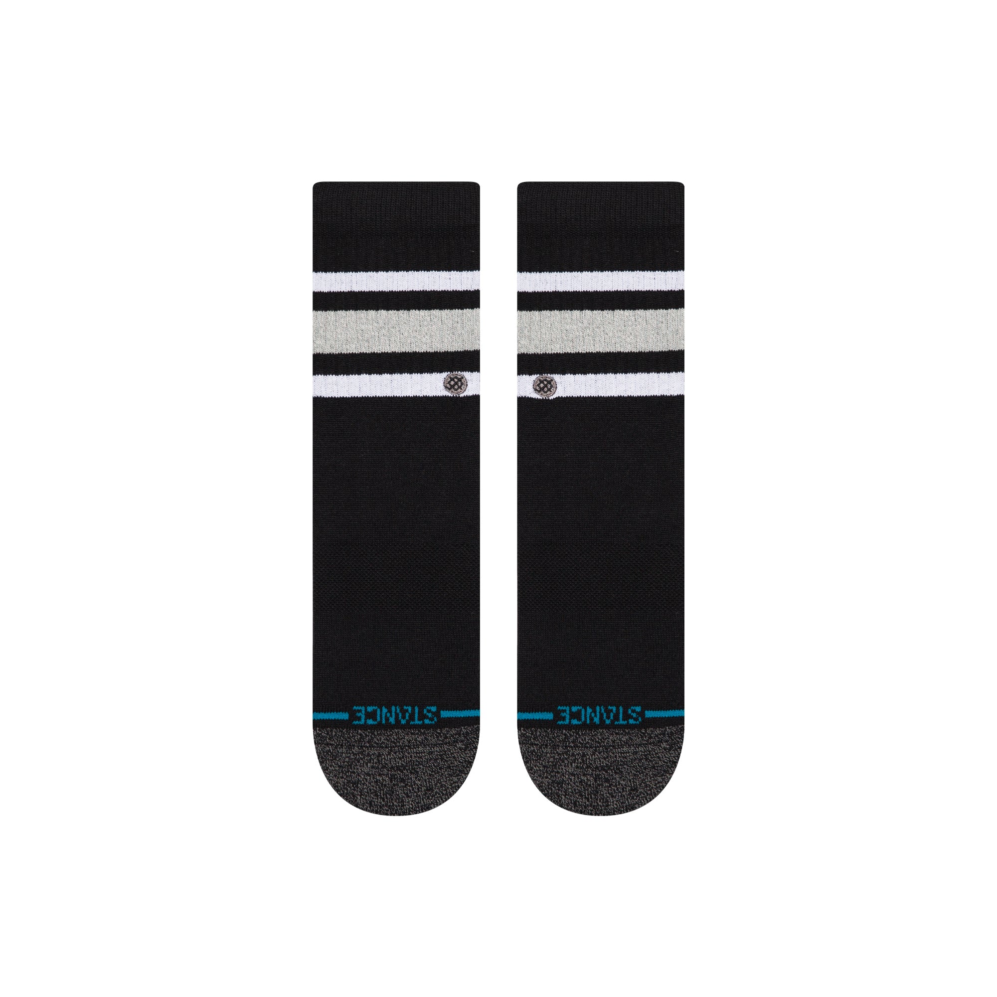 Stance Youth Boyd Cotton Crew Socks - Black