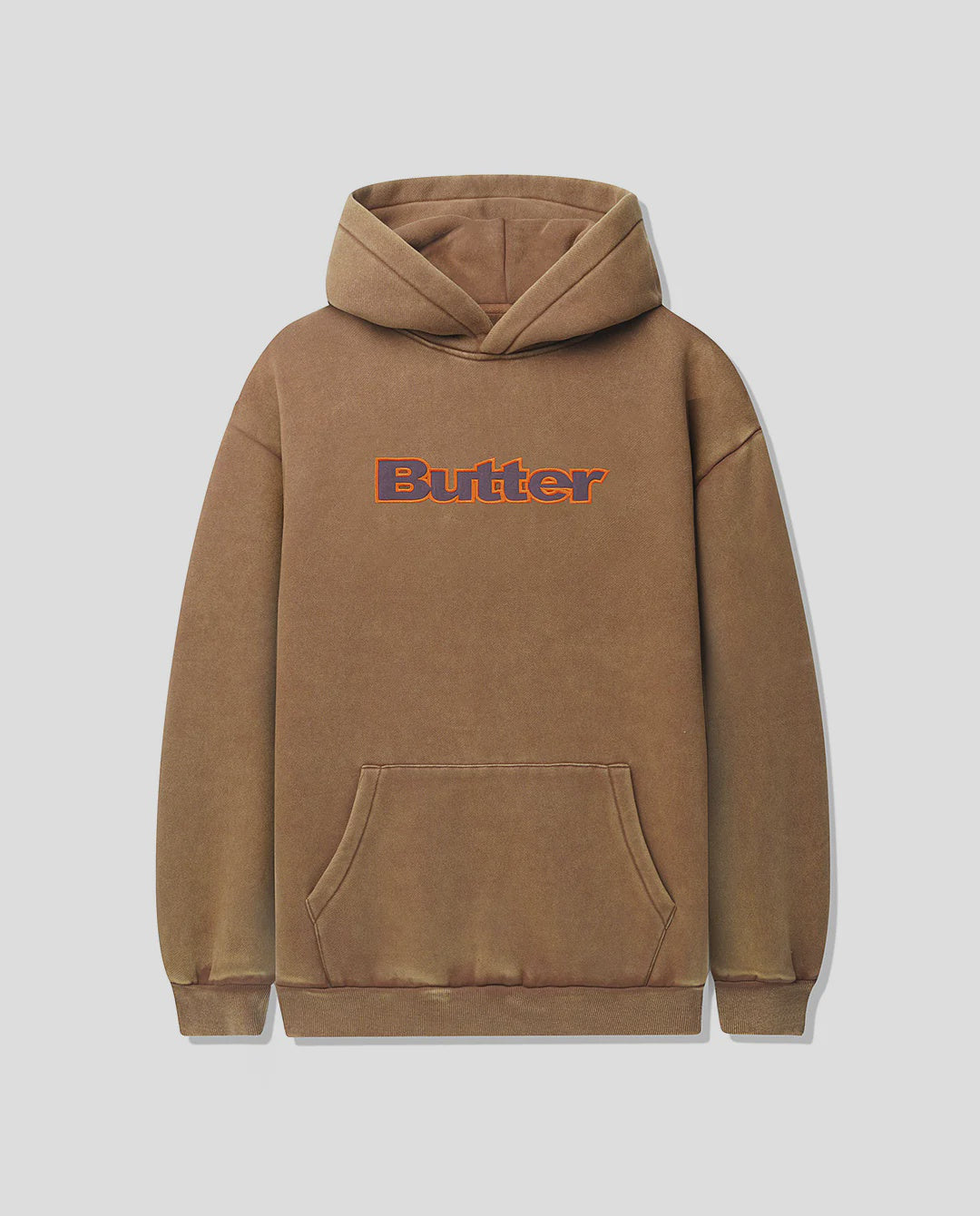 Butter Nylon Logo Applique Pullover Hood