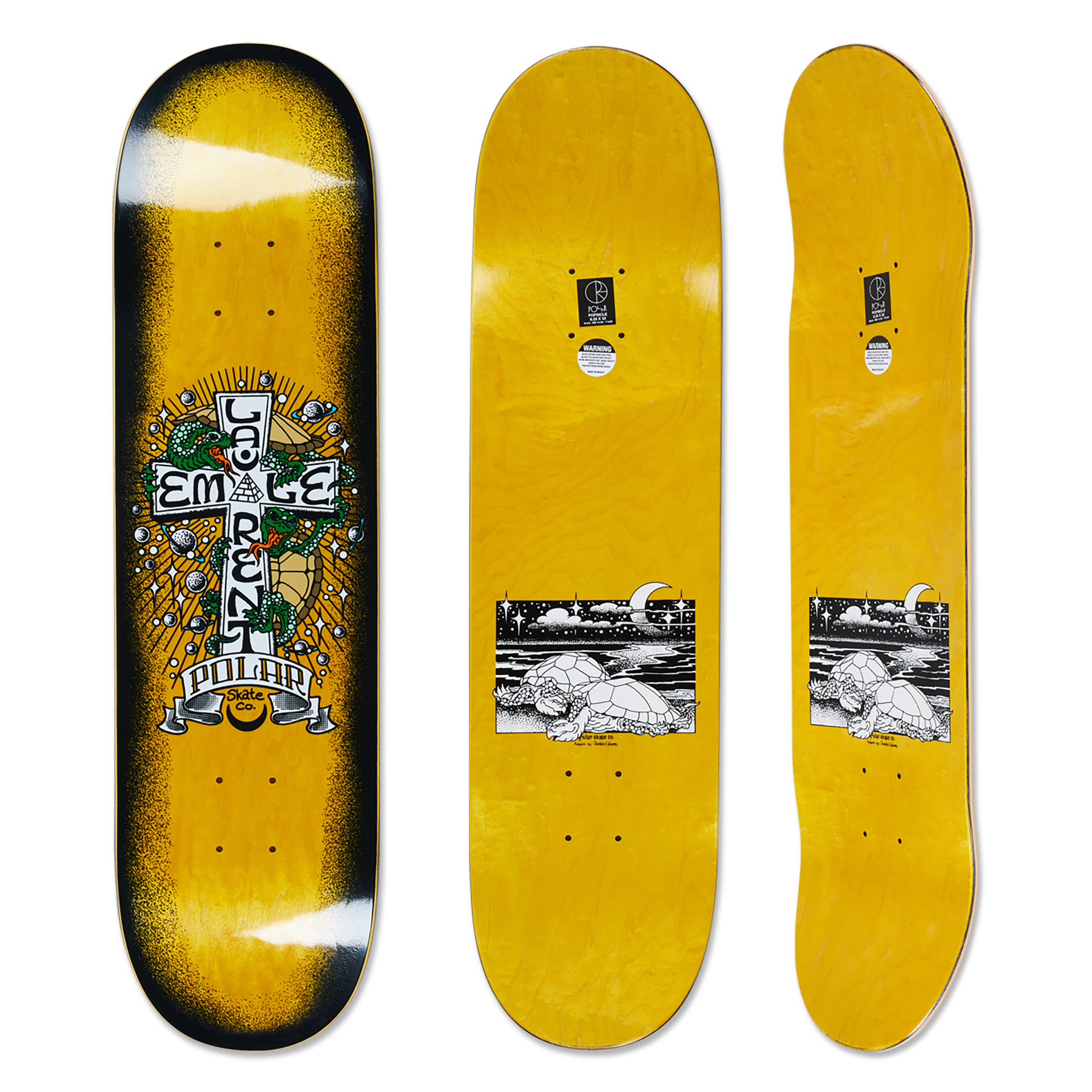 Polar Skate Co. Emile Turtletown Skate Deck