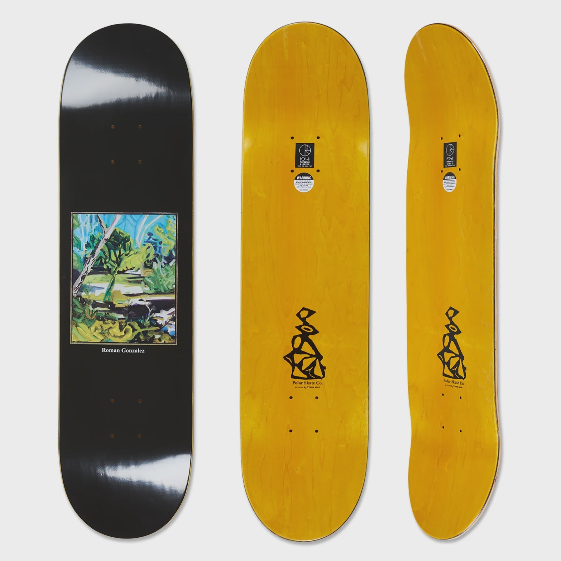 Polar Skate Co. Roman Gonzalez San Gabriels Skate Deck