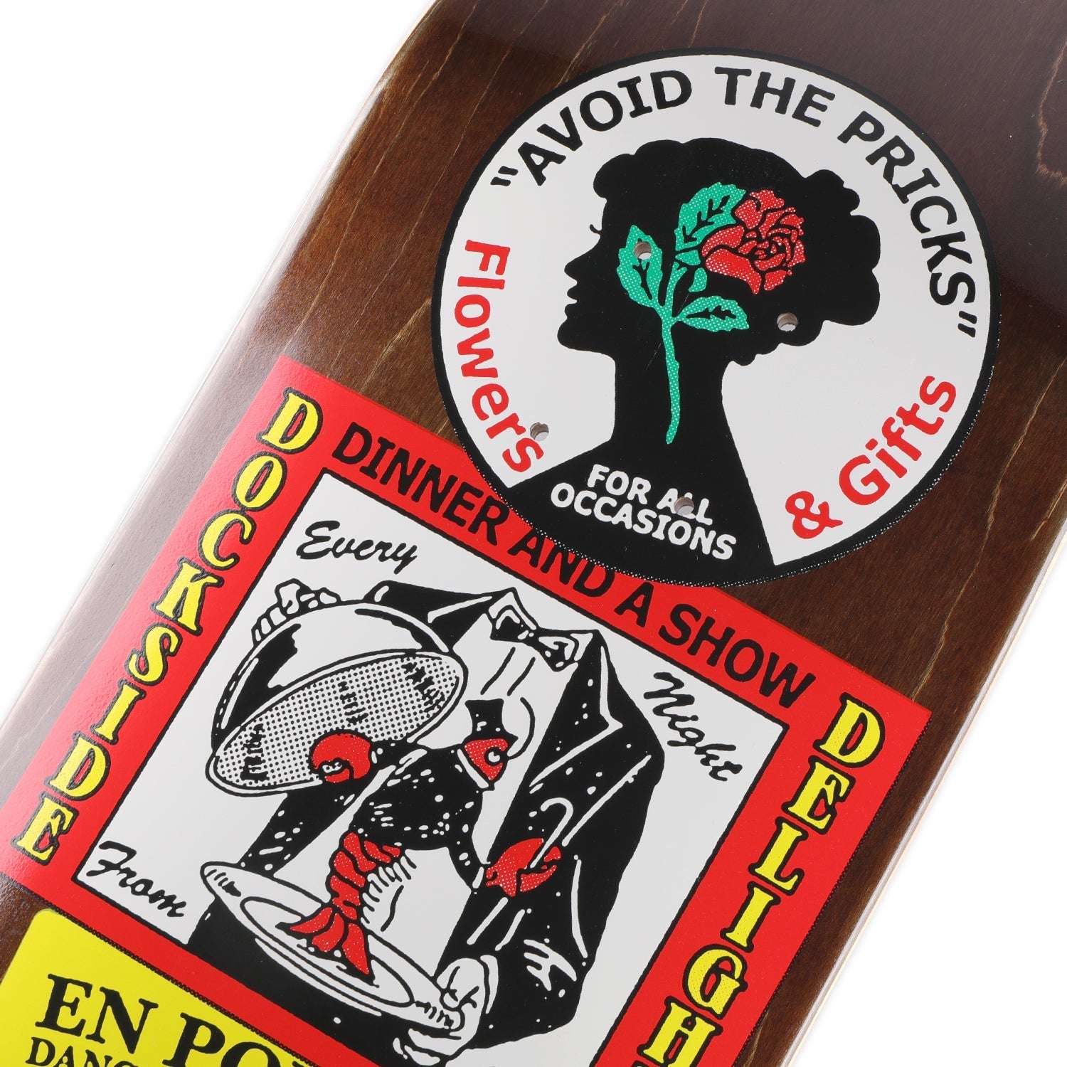 Passport Coaster Series Flowers & Gifts Skate Deck