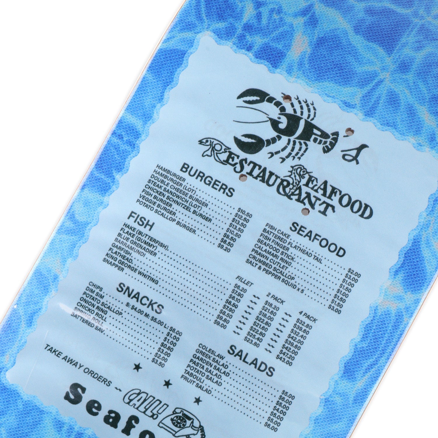 Passport Menu Pro Series Josh Pall Skate Deck