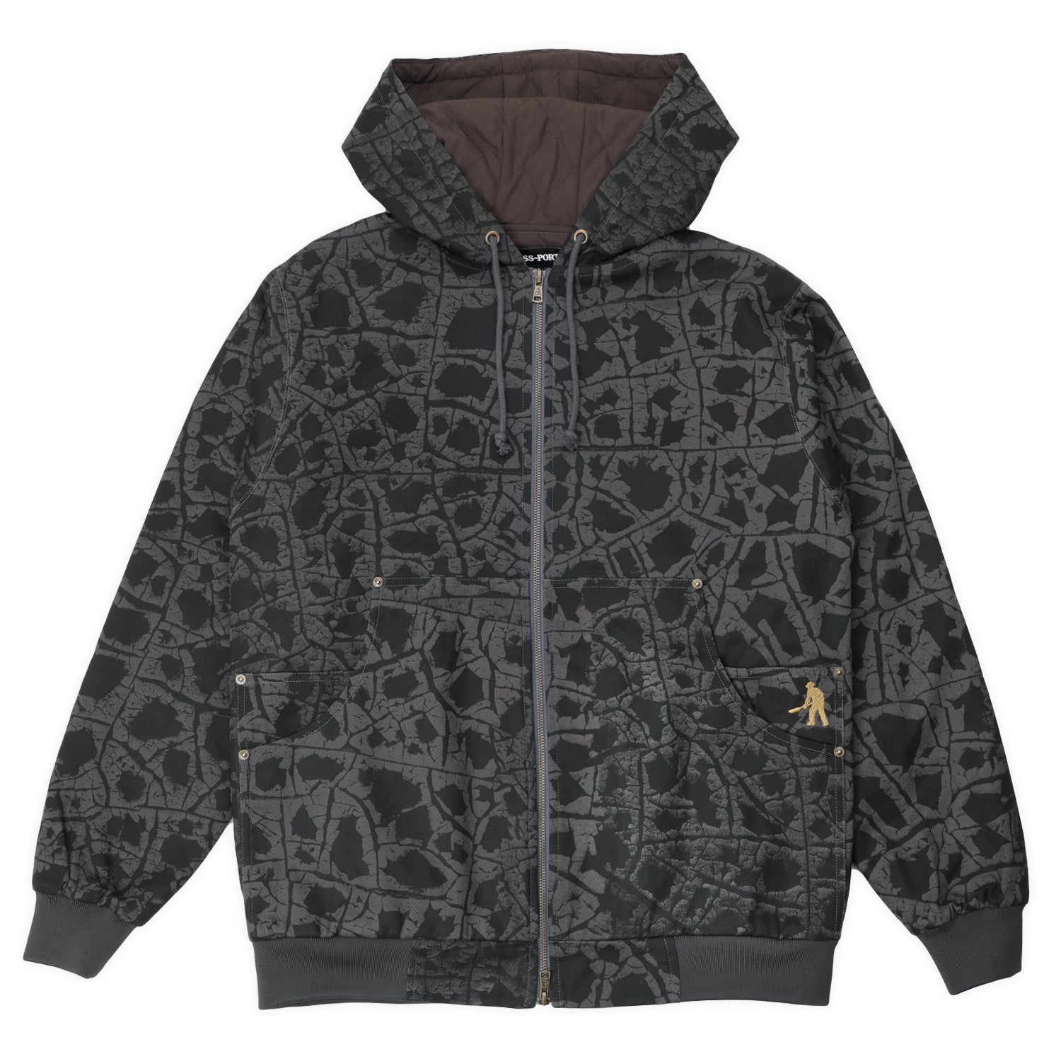 Passport Weathered Diggers Club Zip Hood
