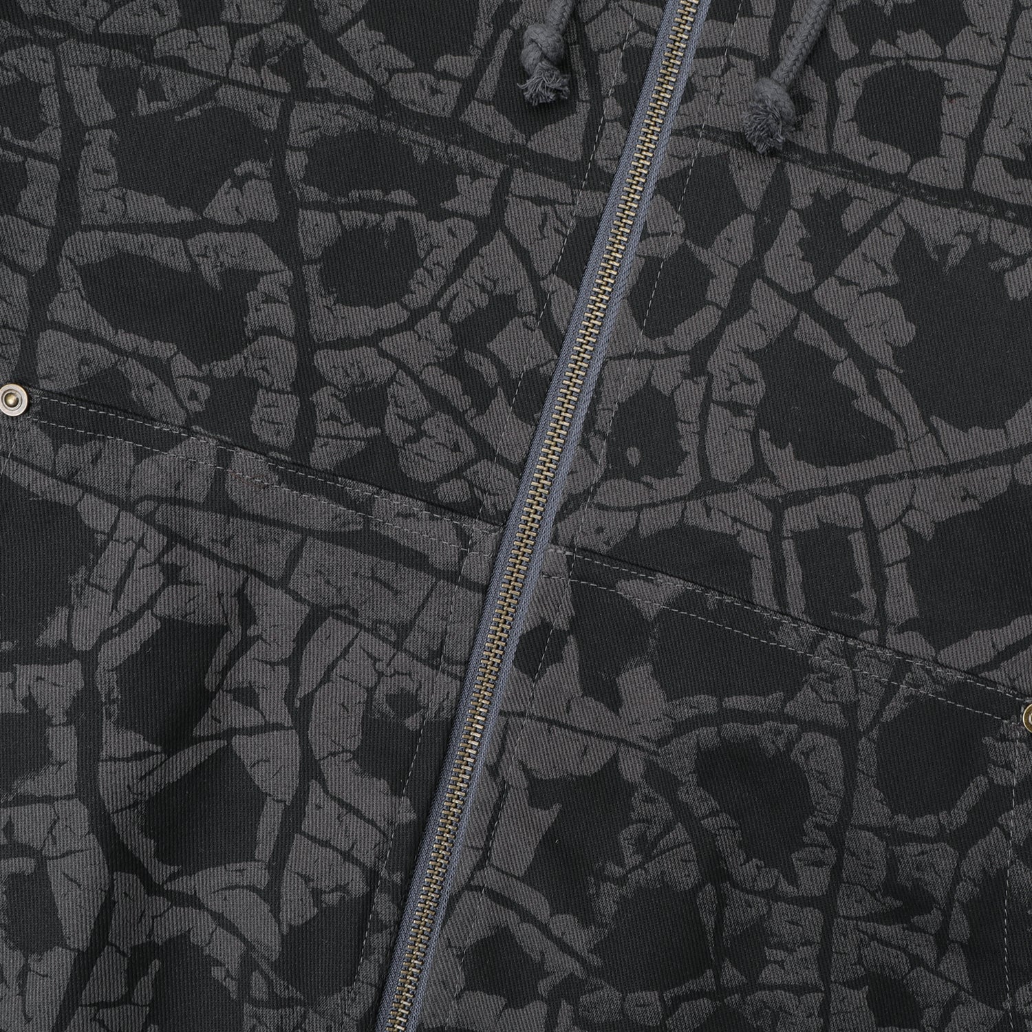 Passport Weathered Diggers Club Zip Hood