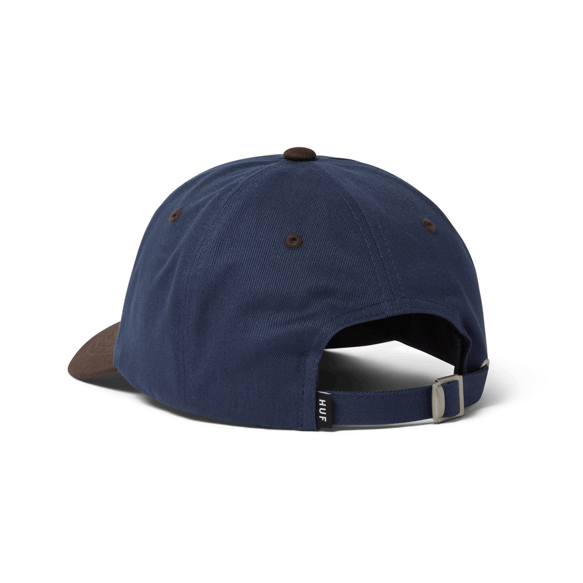 HUF Stretch Logo 6 Panel Curved Visor Hat