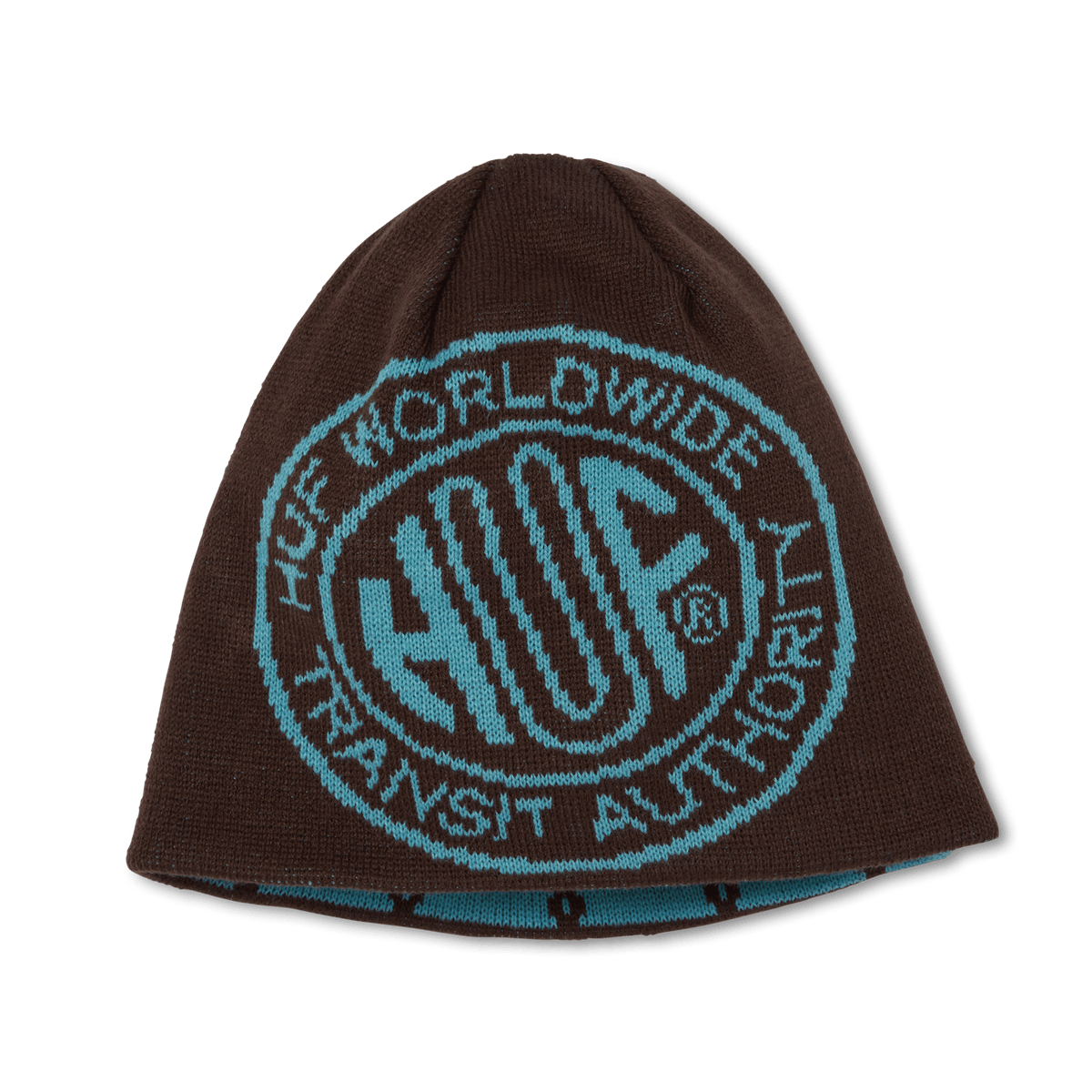 HUF Token Reversible Skull Beanie