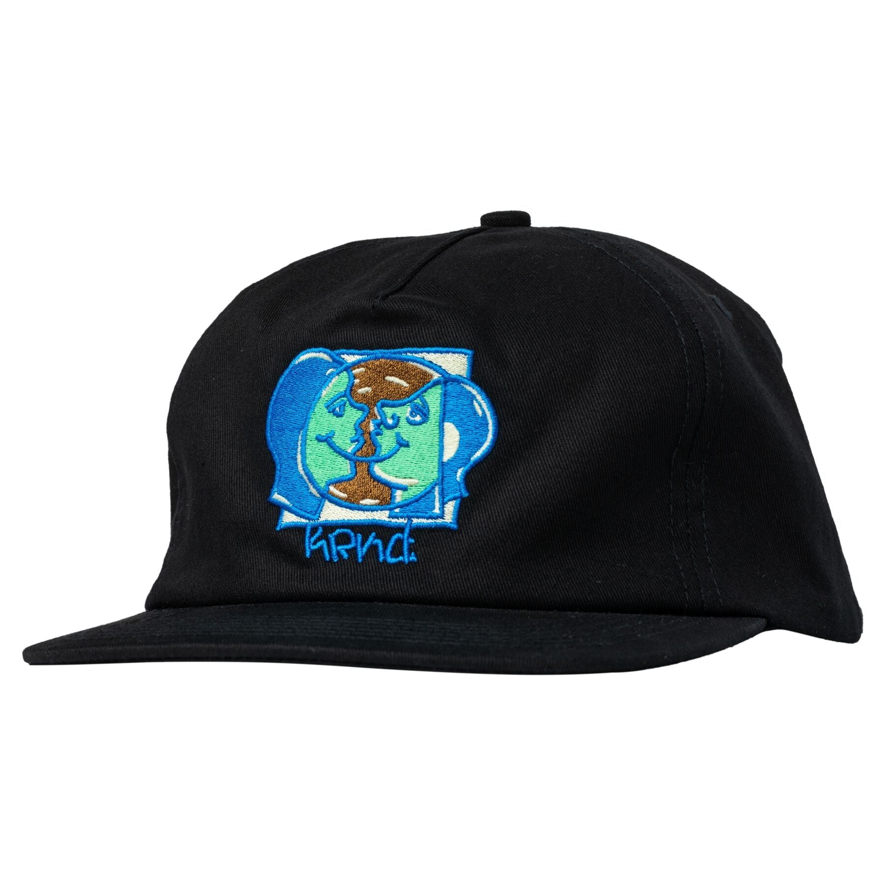 Krooked Moonsmiley Snapback Cap