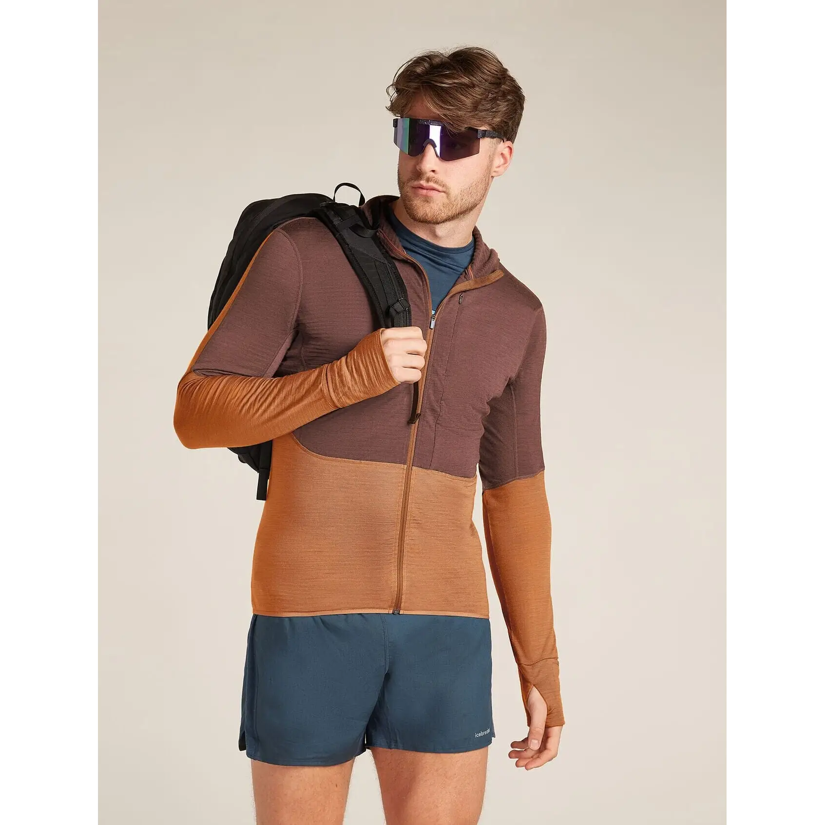 Icebreaker Merino Blend 200 Realfleece Descender Long Sleeve Zip Hoodie 2025