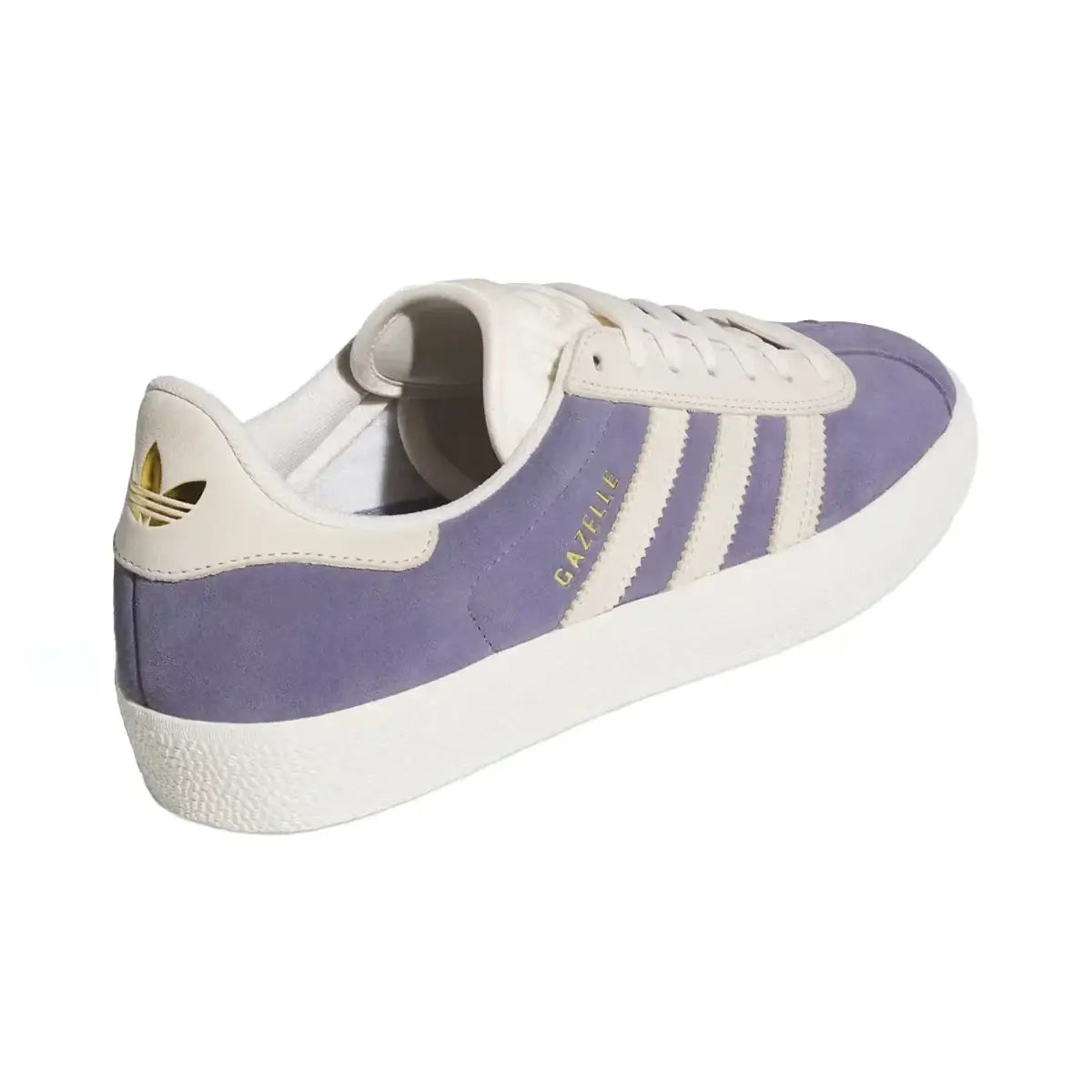 Adidas Gazelle Adv Shoes - Super Purple / Chalk White / Gold Metallic