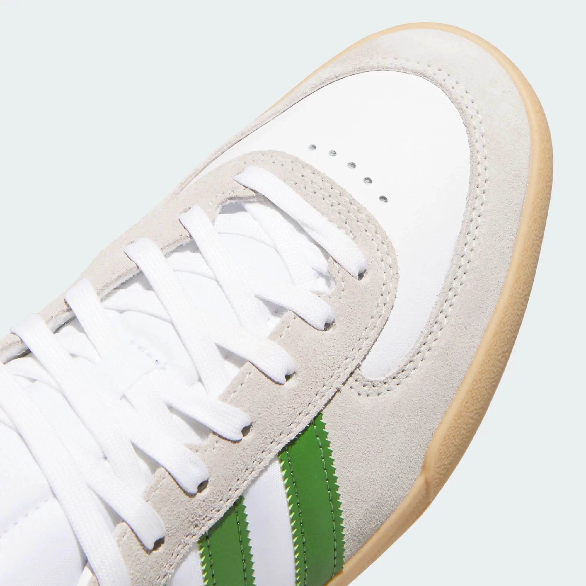 Adidas Glenburn Shoes - Cloud White / Crew Green / Gum