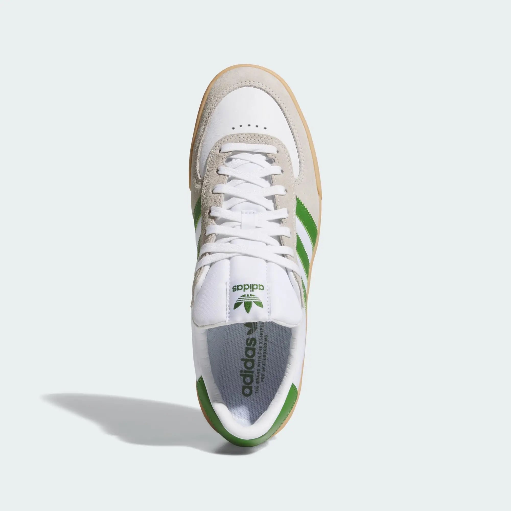 Adidas Glenburn Shoes - Cloud White / Crew Green / Gum