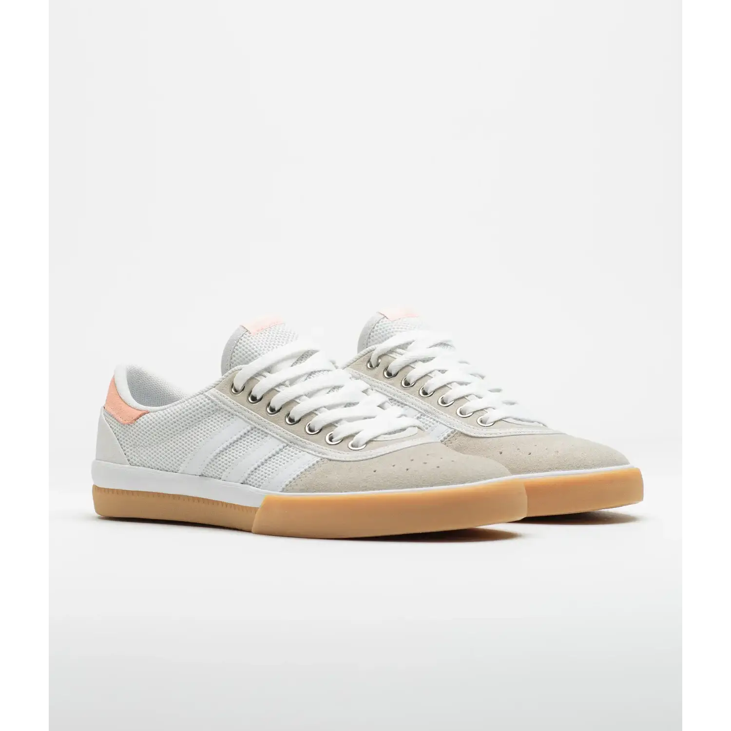 Adidas Lucas Premiere Shoes - White / Crystal White / Haze Coral