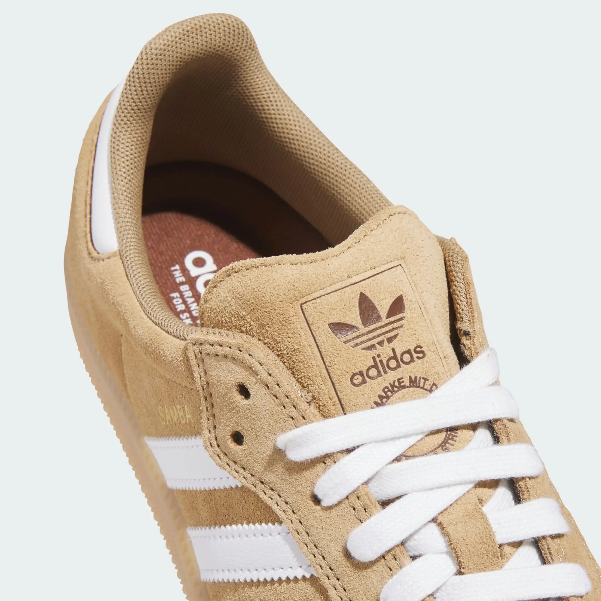 Adidas Samba ADV Shoes - Cardboard / Cloud White / Gum