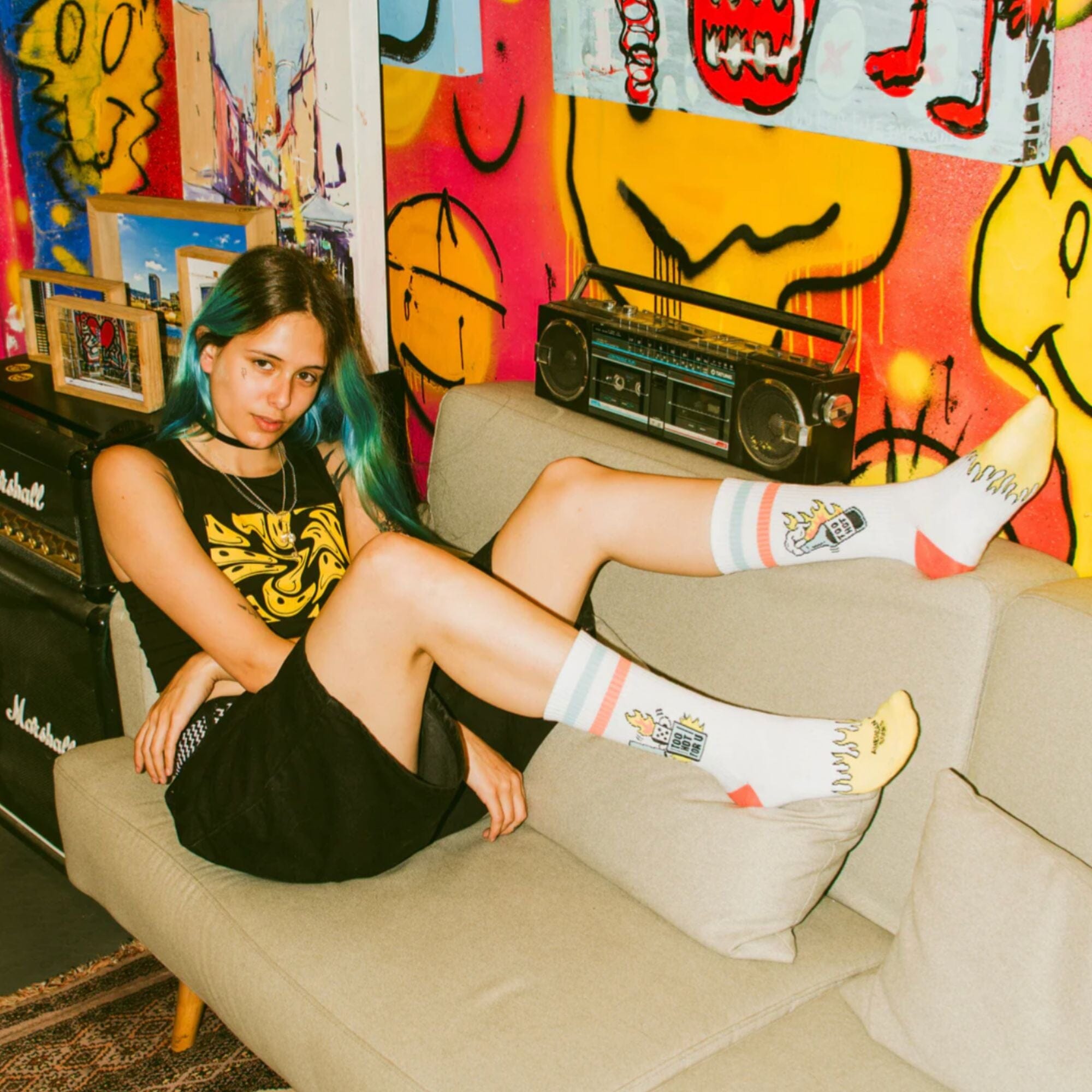 American Socks 2 Hot 4 You - Mid High