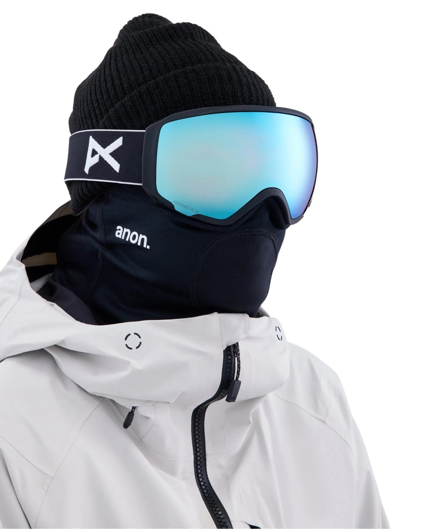 Anon WM1 Low Bridge Fit Goggles + Bonus Lens + MFI® Face Mask 2024