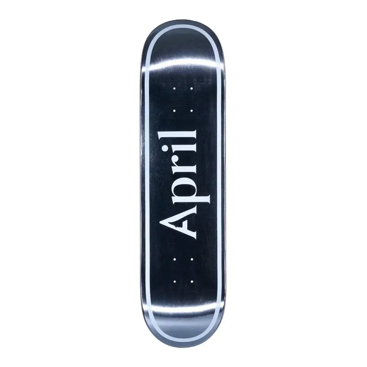 April OG Logo Foil Skate Deck