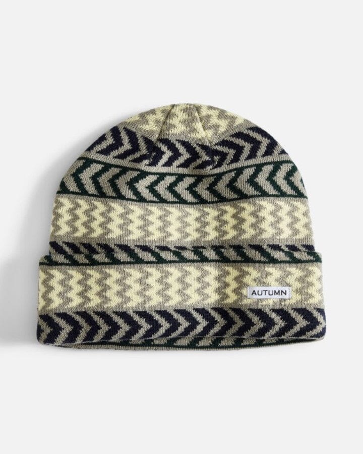 Autumn Chevron Beanie 