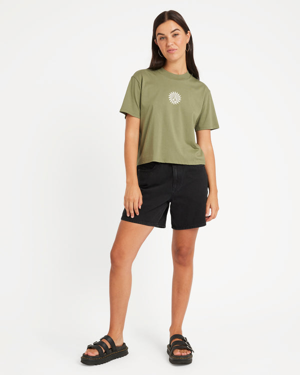 Volcom Dial Crop T-Shirt
