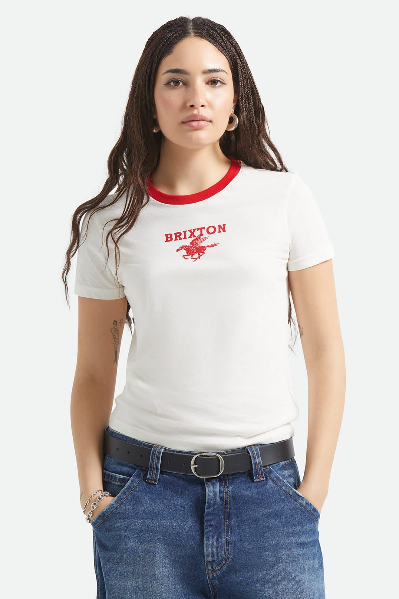 Brixton Pegasus Slim Crew T-Shirt