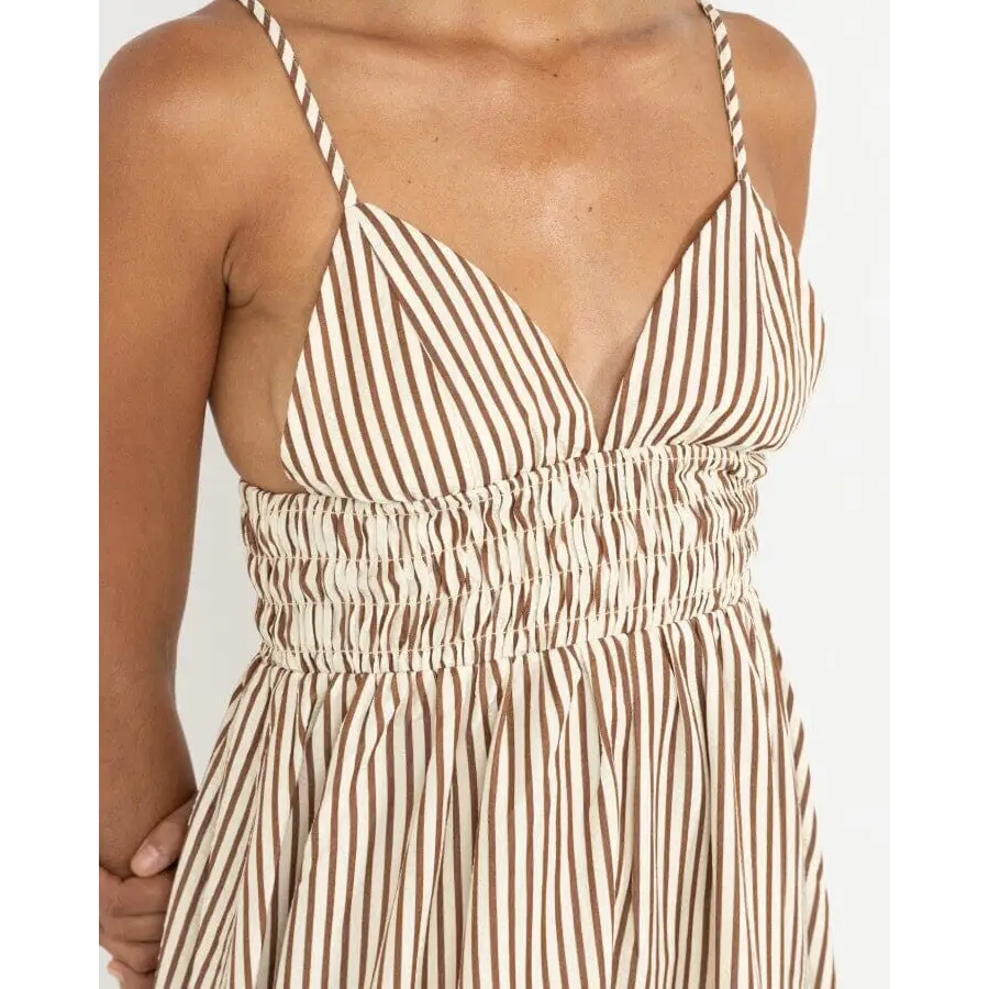 Rhythm Cove Stripe Mini Dress