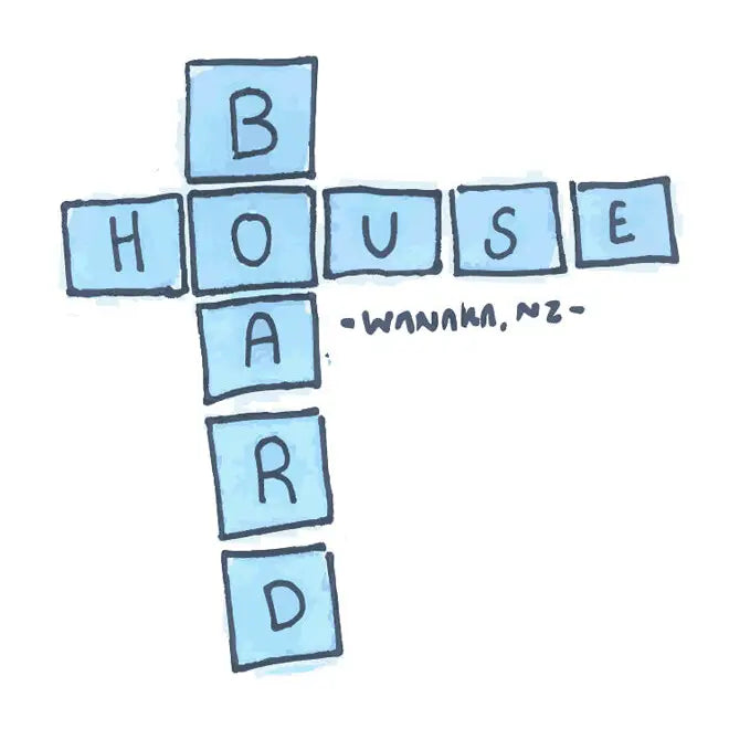 Boardhouse Crossword Sticker